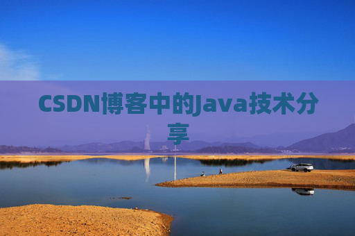 CSDN博客中的Java技术分享